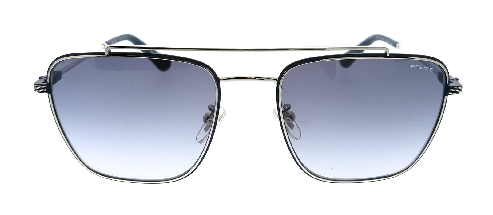 POLICE PLN38 579 Grey Navigator Mens Sunglasses