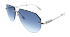 POLICE PLN42 579 Silver Aviator Mens Sunglasses