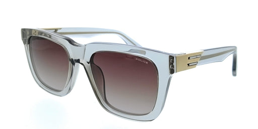 POLICE PLN43E 03GU Grey Square Mens Sunglasses