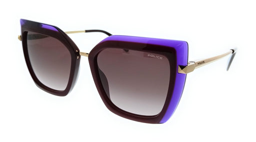 POLICE PLP43M 09F5 Burgundy Butterfly Womens Sunglasses