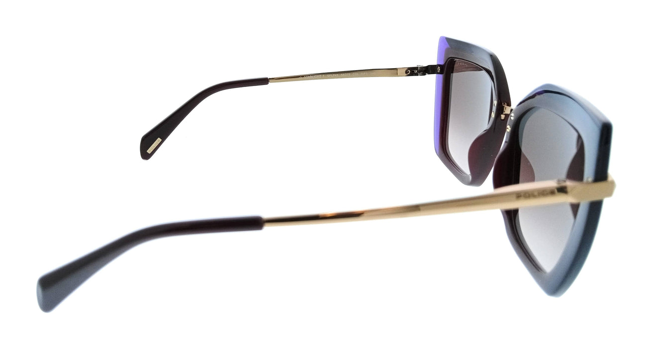POLICE PLP43M 09F5 Burgundy Butterfly Womens Sunglasses