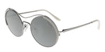 Prada  PR55VS 402407 CONCEPTUAL Gunmetal/Matte Gunmetal Oval Sunglasses