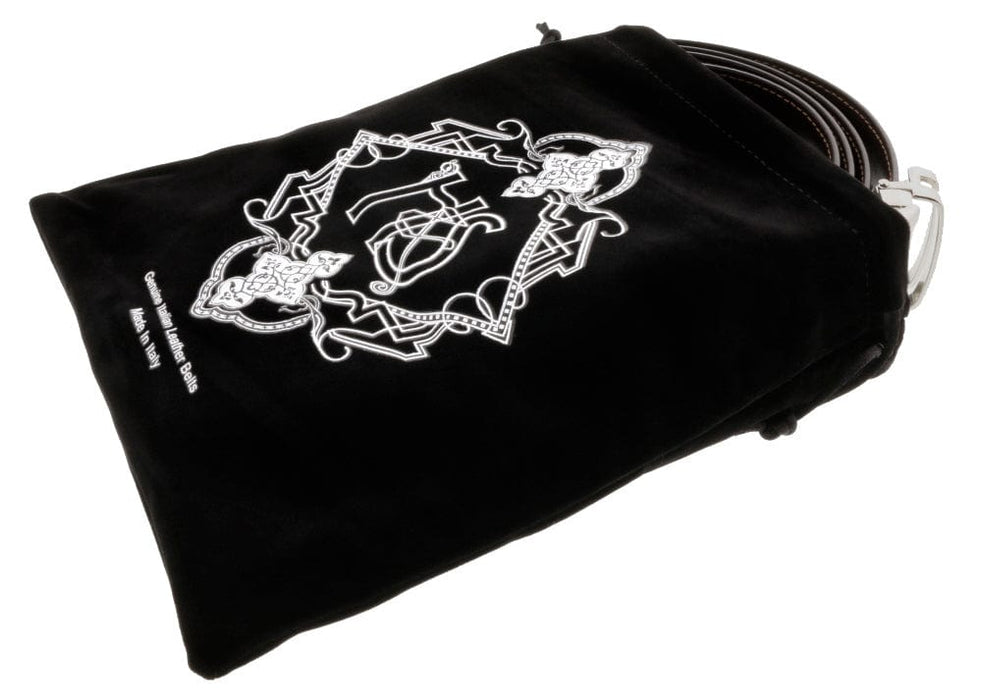 HS Collection HSB 7001  Black/Brown Reversible/Adjustable Mens Belt