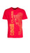 Cavalli Class Red Signature Leopard Print Fashion T-Shirt-XL