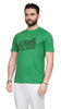 Cavalli Class Brilliant Green Spray Print Signature Fashion T-Shirt -