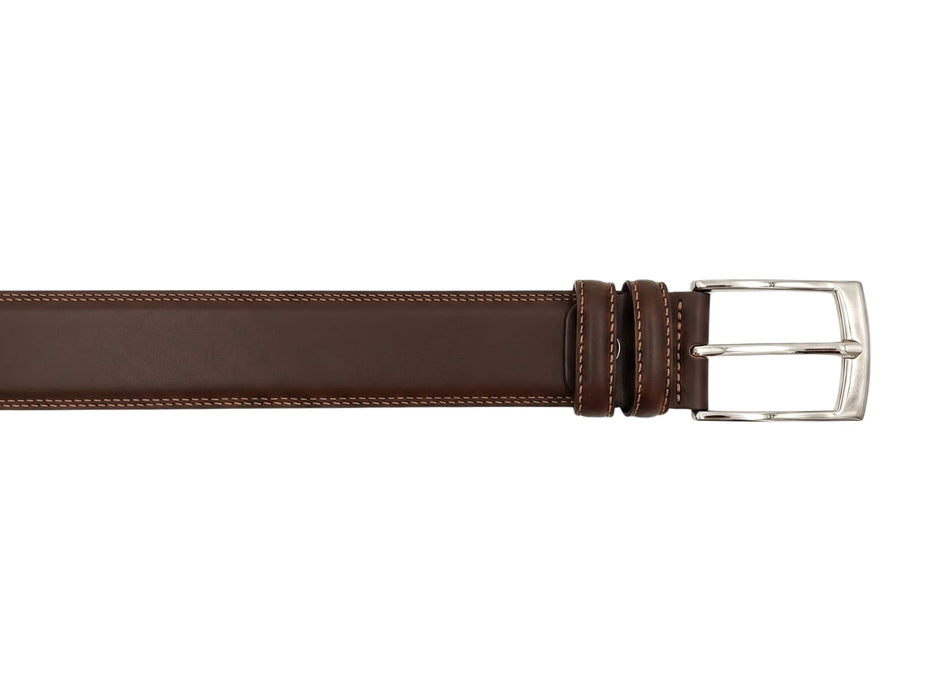Renato Balestra Brown Stiching Mens Adjustable Belt-40