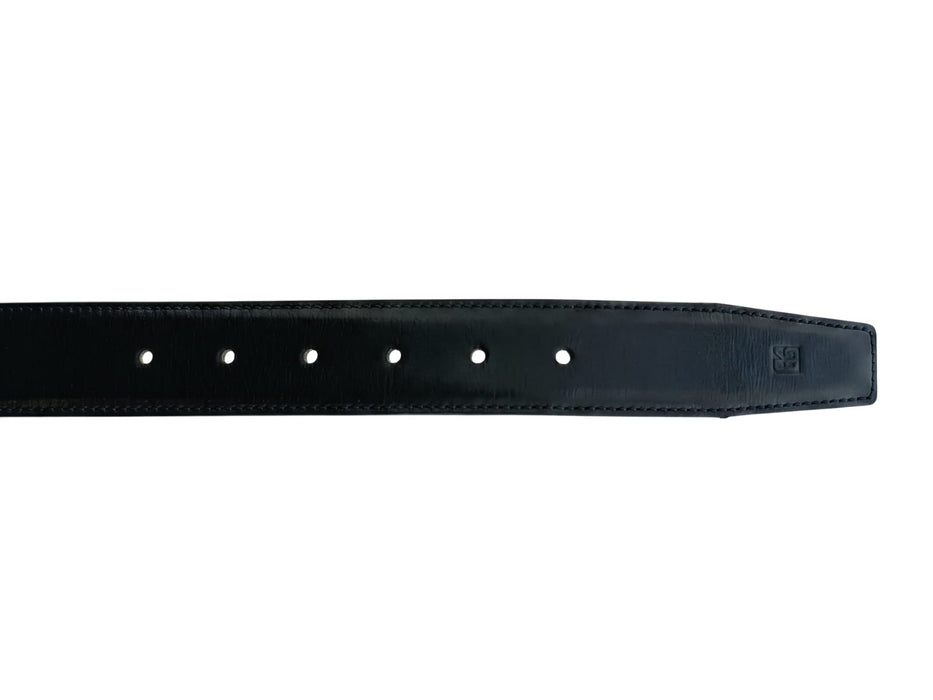 Renato Balestra Shiny Black Adjustable Belt