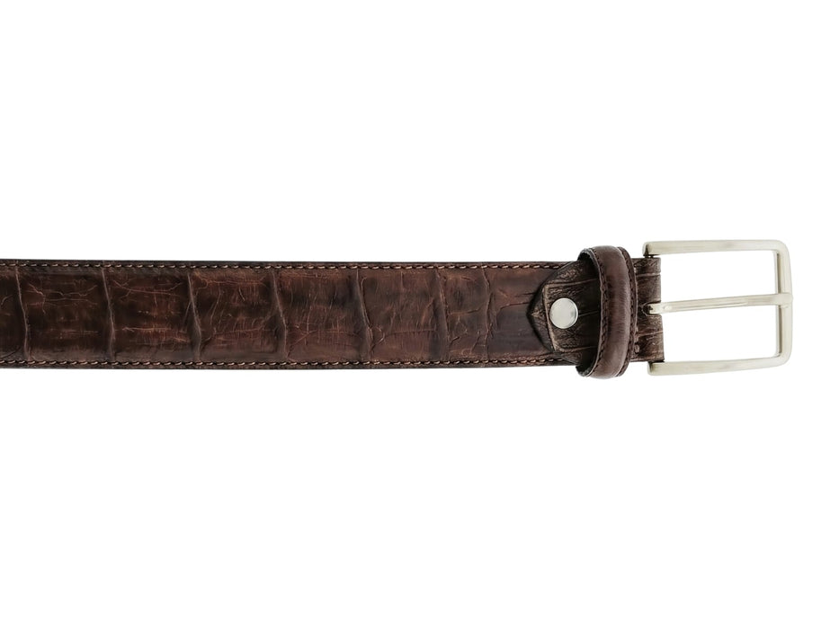 Renato Balestra Pressed Brown Mens Adjustable Belt-46
