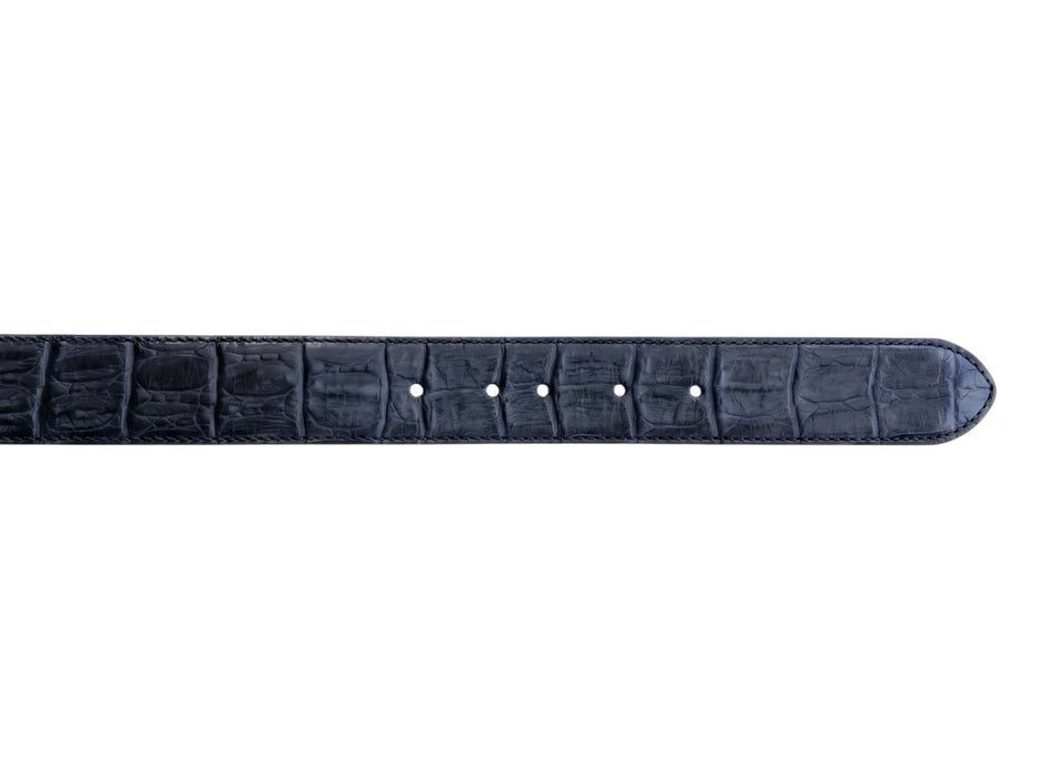 Renato Balestra Shiny Skin Black Mens Adjustable Belt-46