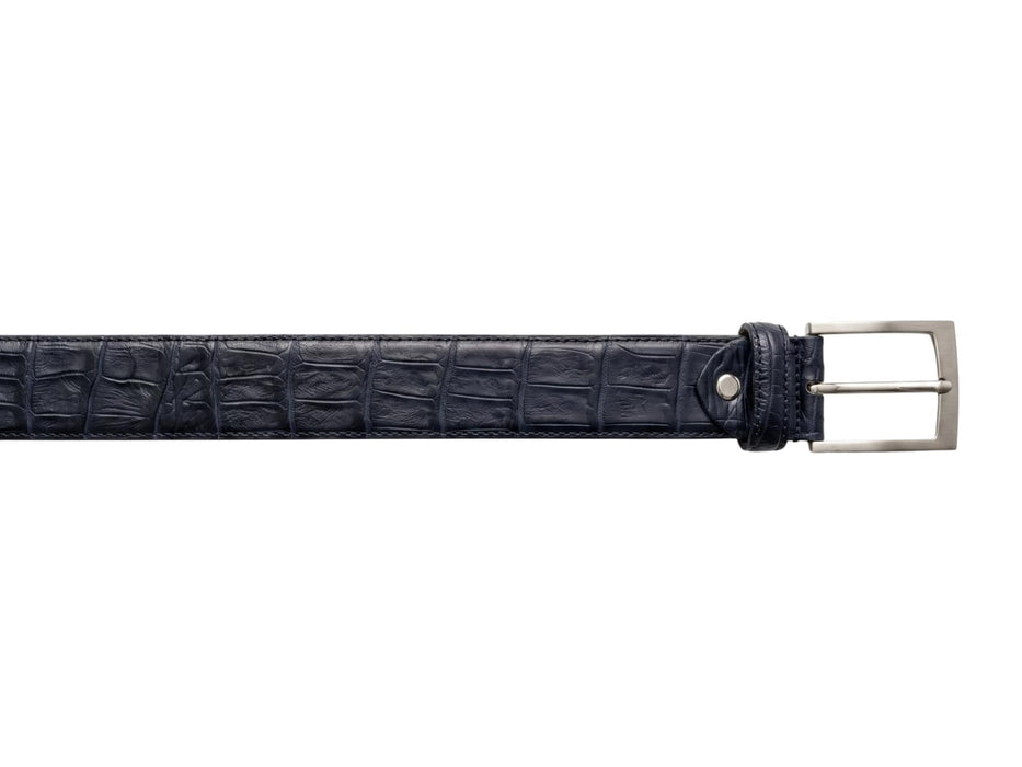 Renato Balestra Shiny Skin Black Mens Adjustable Belt-46