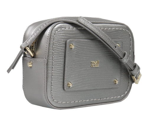 Roberto Cavalli HXLPE0 001 Grey Shoulder Bag