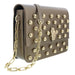 Roberto Cavalli HXLPGX 102 Bronze Studded Large Shoulder Bag