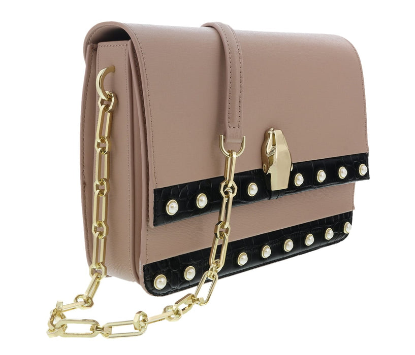 Roberto Cavalli HXLPGZ 020 Nude Shoulder Bag