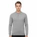 Wool Cashmere Blend Polo Big Mens Grey Sweater by Royal Cashmere-XXL Big
