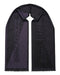 Roberto Cavalli ESZ066 04500 Navy Blue Wool Blend Signature Mens Scarf