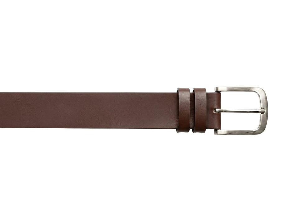 Romeo Gigli Heritage Brown Leather Adjustable Mens Belt-46