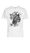 Cavalli Class White Tiger Head Signature Fashion T-Shirt -S