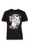 Cavalli Class Black Tiger Head Signature Fashion T-Shirt -XXXL