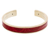 Stamerra  Red Genuine Crocodile Bracelet