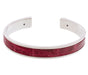Stamerra PICCOLO CROCCO FU Fuschia Genuine Crocodile Bracelet