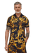 Versace Jeans Couture Men's Black Baroque Polo Shirt – Luxe Heritage -