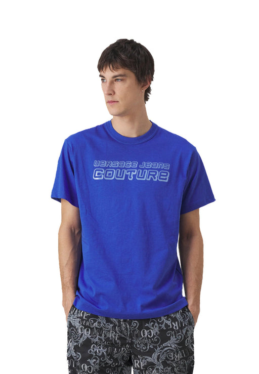 Versace Jeans Couture Electric Blue Logo T-Shirt-XXXL