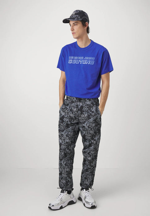 Versace Jeans Couture Electric Blue Logo T-Shirt-XXXL