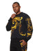 Versace Jeans Couture Black Baroque Print Sweatshirt-XXL