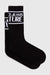 Versace Jeans Couture Black Logo Crew Socks-39-42