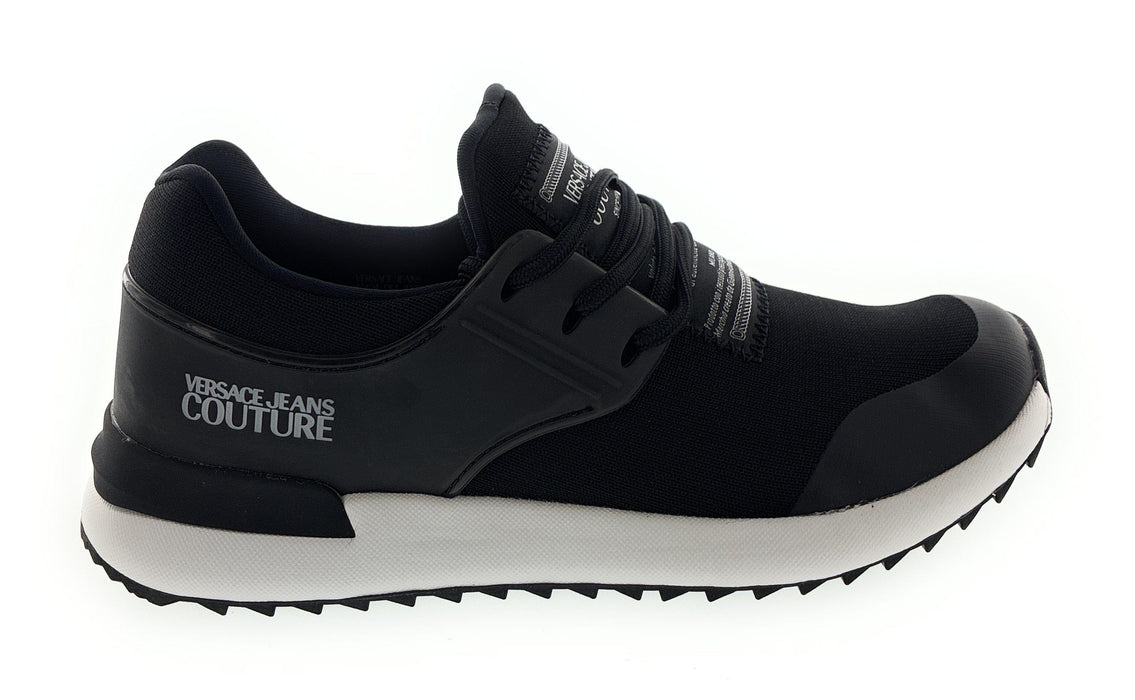 Versace Jeans Couture Black Signature Athletic Fashion Sneakers