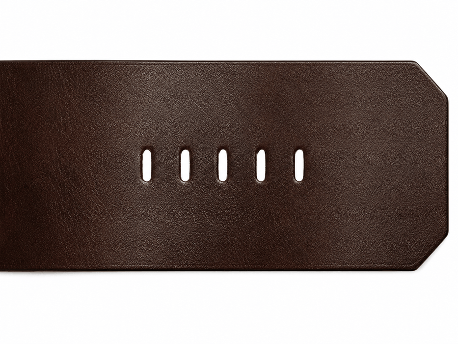Renato Balestra Torino Brown Adjustable 3in Wide Womens Belt-32