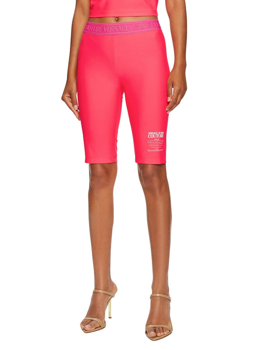 Versace Jeans Couture Hot Pink Cycling Shorts - Bold Designer Athleisure-40
