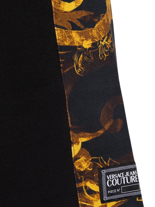 Versace Jeans Couture Black Baroque Shorts – Iconic Style