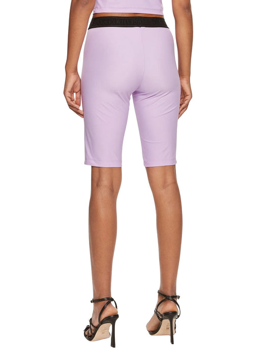 Versace Jeans Couture Cycling Shorts - Lavender Luxury Athleisure-