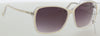 Coach S3006 White Rectangular sunglasses