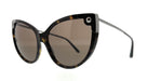 Defective Dolce & Gabbana DG4337 502/73 Dark Havana Cat Eye Sunglasses Defective