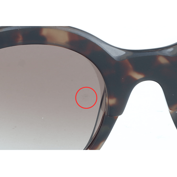 Defective McQ MQ0003S-002 Havana Round Sunglasses