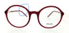 Defective Prada 0PR 09WV 2BM1O1 Bordeaux Round Full Rim Optical Frames