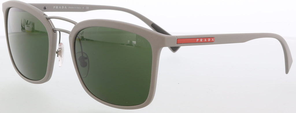 Prada  Gray Aviator Sunglasses