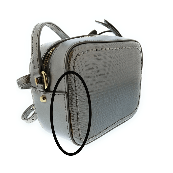 Defective Roberto Cavalli HXLPE0 001 Grey Shoulder Bag