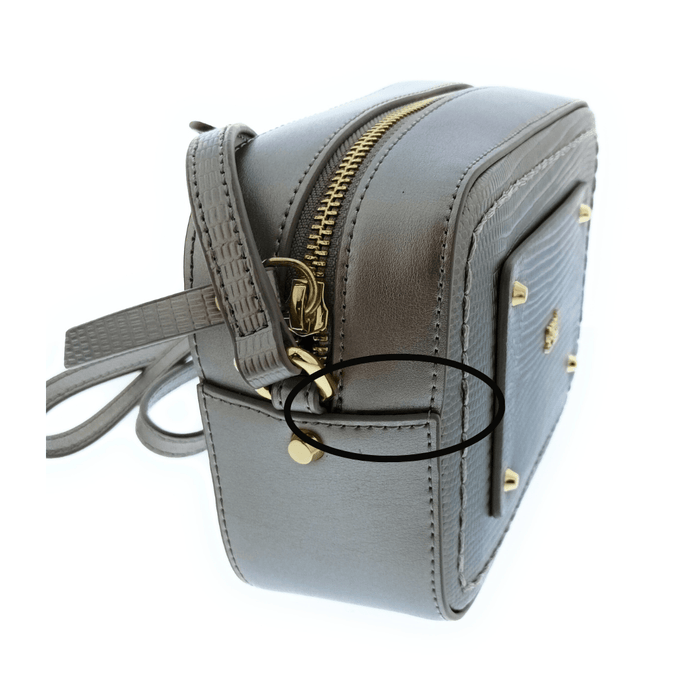 Defective Roberto Cavalli HXLPE0 001 Grey Shoulder Bag