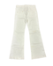 Defective Roberto Cavalli White Flare Denim Jeans-IT 48
