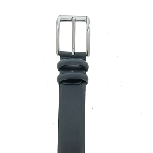 Defective Romeo Gigli Noir Black Leather Adjustable Mens Belt-38
