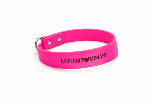 Emporio Armani Fuschia Rubber Fashion Ankle Strap