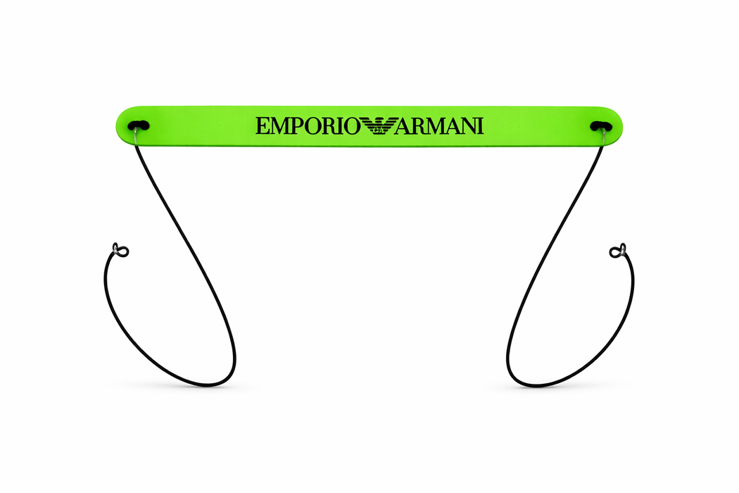 Emporio Armani Green Rubber Eyewear Strap