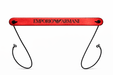 Emporio Armani Red Rubber Eyewear Strap