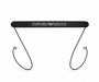 Emporio Armani Black Rubber Eyewear Strap