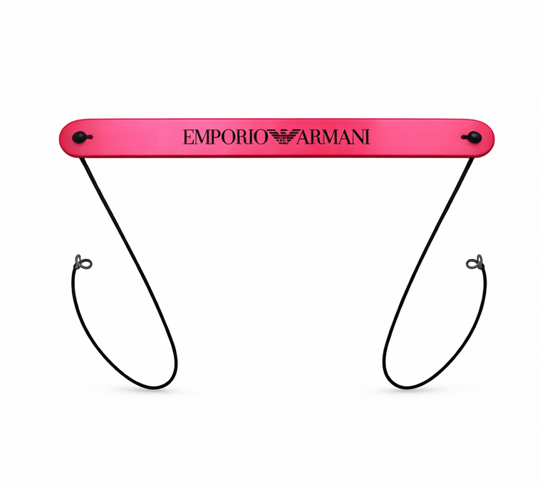 Emporio Armani Hot Pink Rubber Eyewear Strap