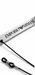 Emporio Armani Silver Rubber Eyewear Strap