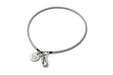 Emporio Armani Clear Rubber Cord Chain with Carabiner Clips